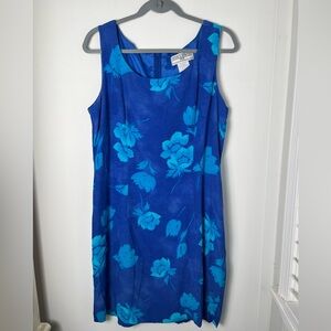 Women’s Jessica Howard Vtg 90s Sheath Dress  14P Floral Printed Beach Resort
